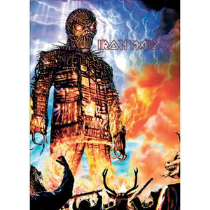 Iron Maiden Postcard: Wicker Man