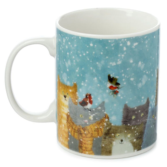 Jan Pashley Christmas Cats Mug
