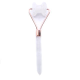 Clear Rock Quartz Gemstone Crystal Jawline Face Roller