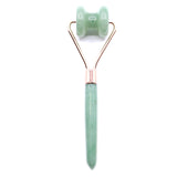 Jade Gemstone Crystal Jawline Face Roller