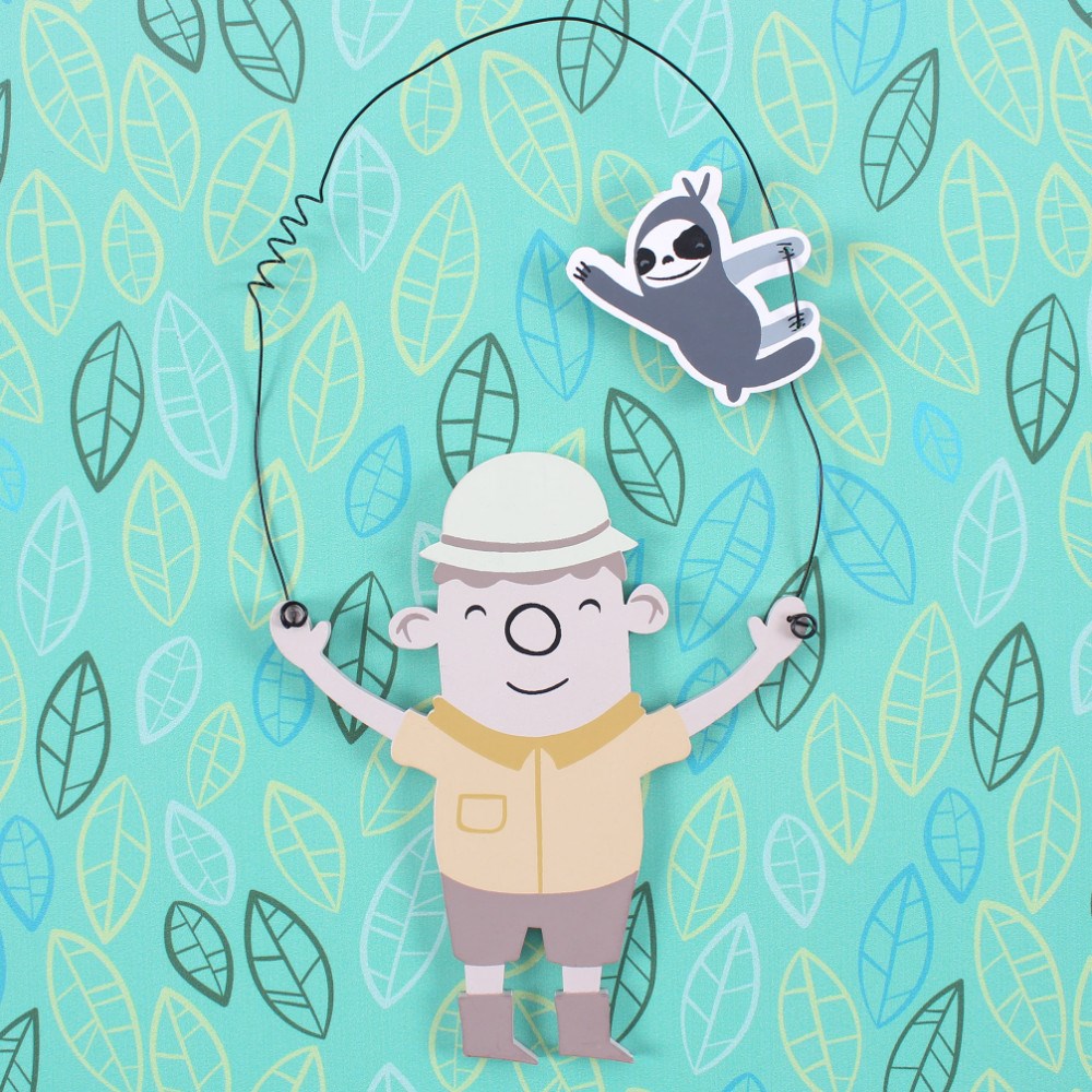 Jungle Adventure Door Hanger