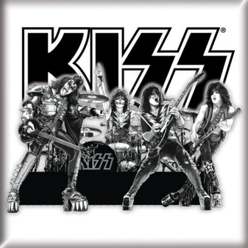 KISS Graphite Fridge Magnet