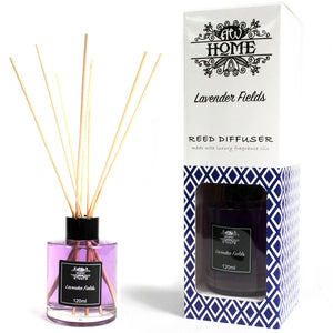 Lavender Fields Essential Oil 120ml Reed Diffuser