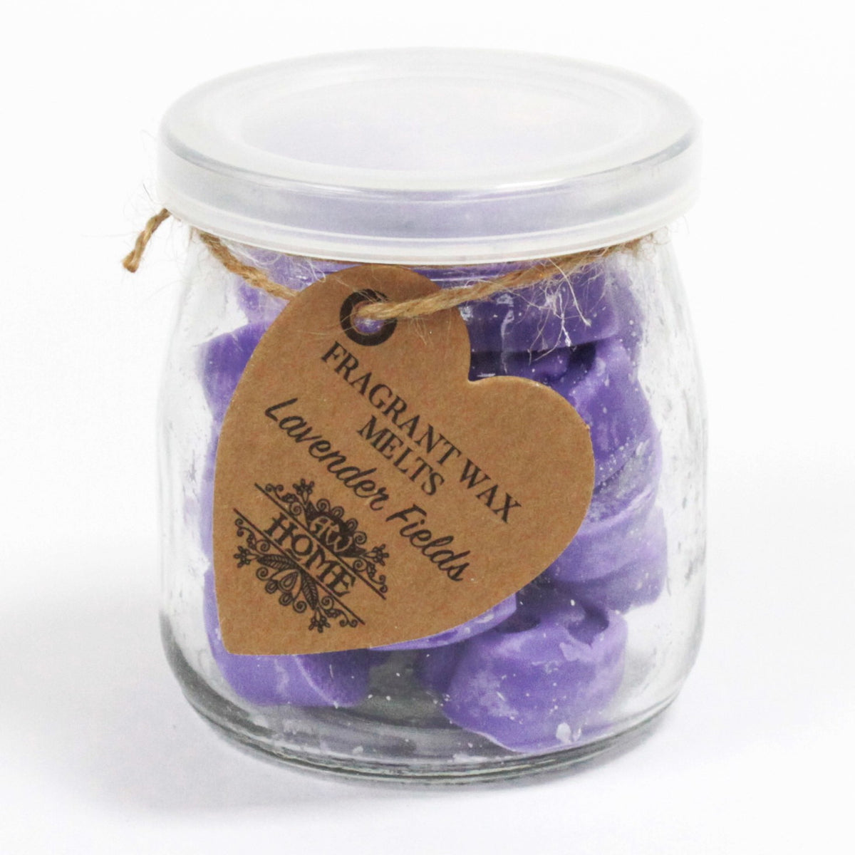 Lavender Fields Heart Wax Melts Jar