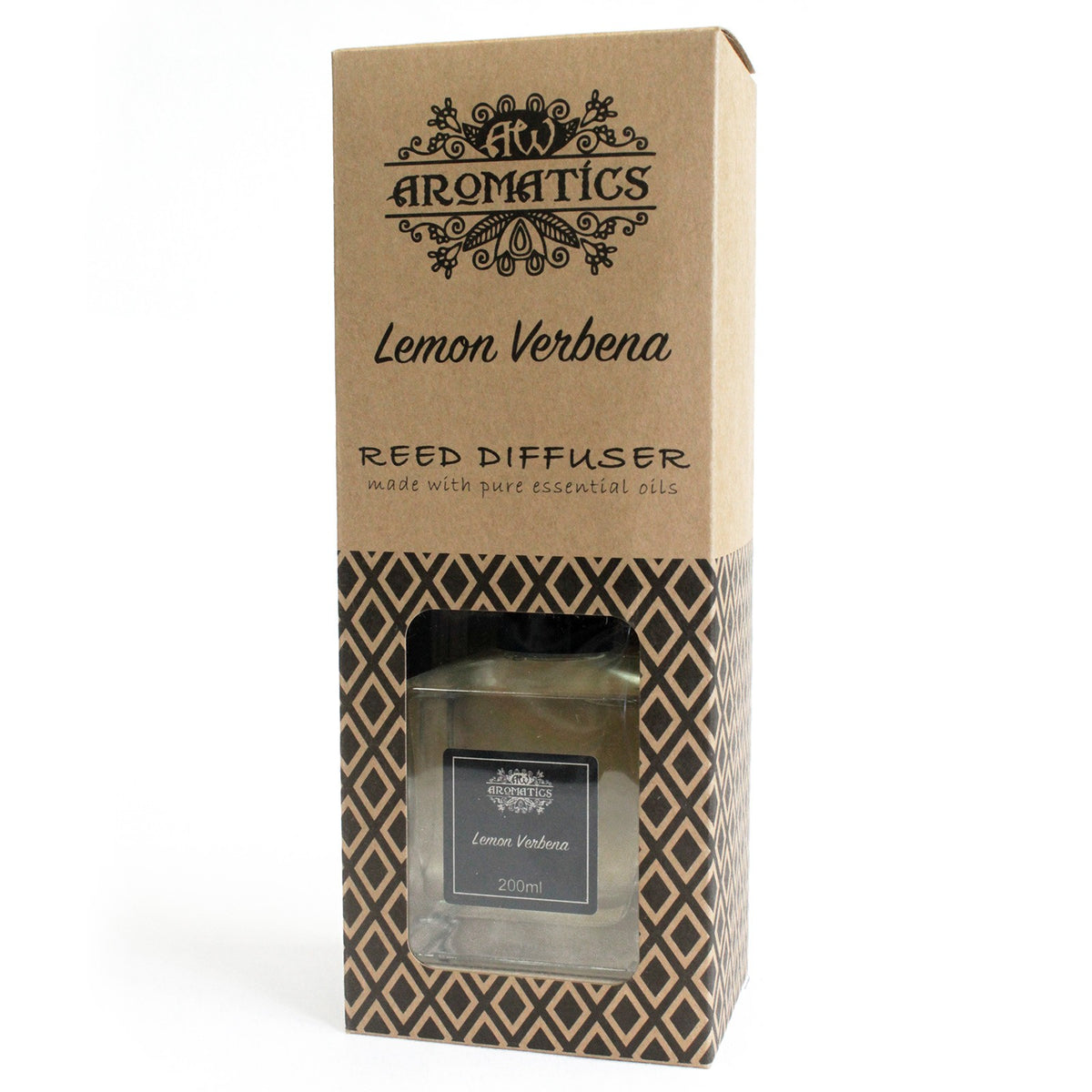 Lemon Verbena Essential Oil 200ml Reed Diffuser