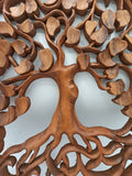 Love Tree Of Life Wall Wood Carving