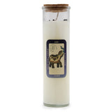 Luck Spell Candle with Black Agate