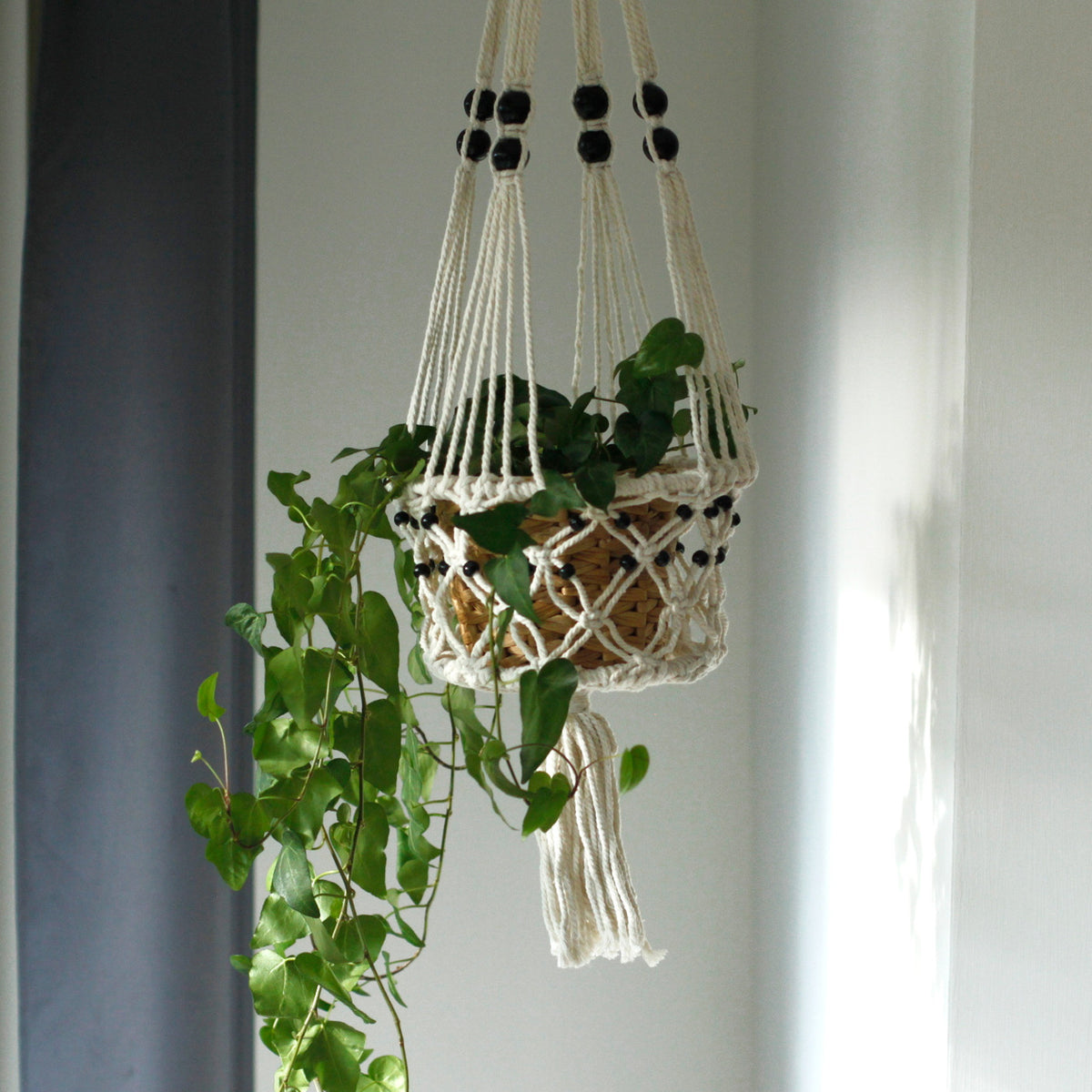 macrame plant pot hanger