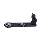 Malpuss Vampire Black Cat Incense Stick Holder