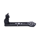 Malpuss Vampire Black Cat Incense Stick Holder