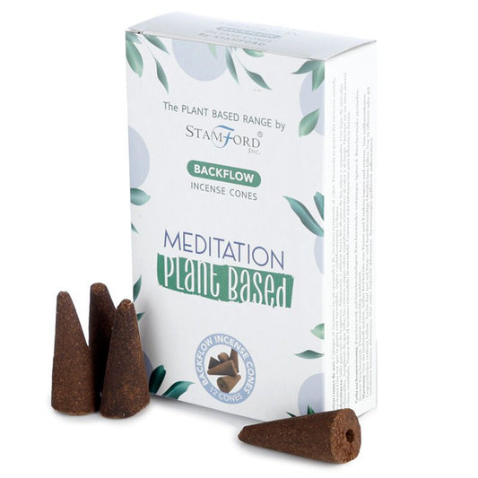 Meditation Plant Based Backflow Incense Cones