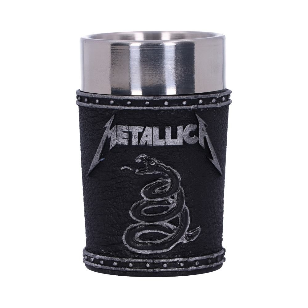 Metallica The Black Album Shot Glass
