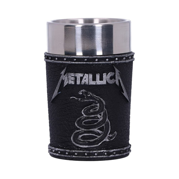 Metallica The Black Album Shot Glass