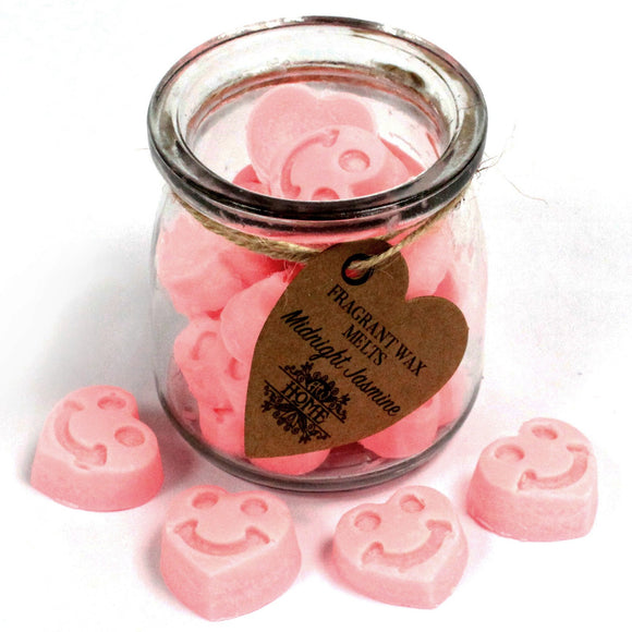 Midnight Jasmine Heart Wax Melts Jar