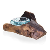 reclaimed wood tealight holder