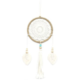 Natural Vegan Friendly White Dreamcatcher (Medium)