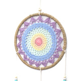 Natural Vegan Friendly Multi-coloured Dreamcatcher (Large)