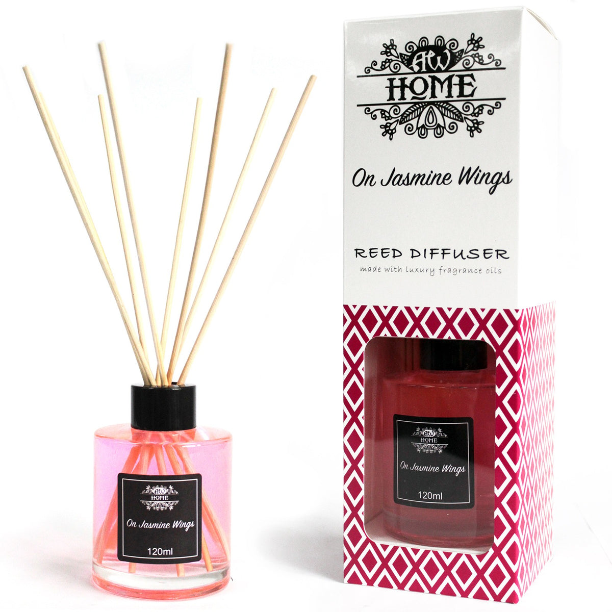 On Jasmine Wings Essential Oil 120ml Reed Diffuser