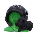 Ooops! Black Cat Cauldron Ornament