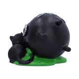 Ooops! Black Cat Cauldron Ornament