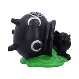 Ooops! Black Cat Cauldron Ornament