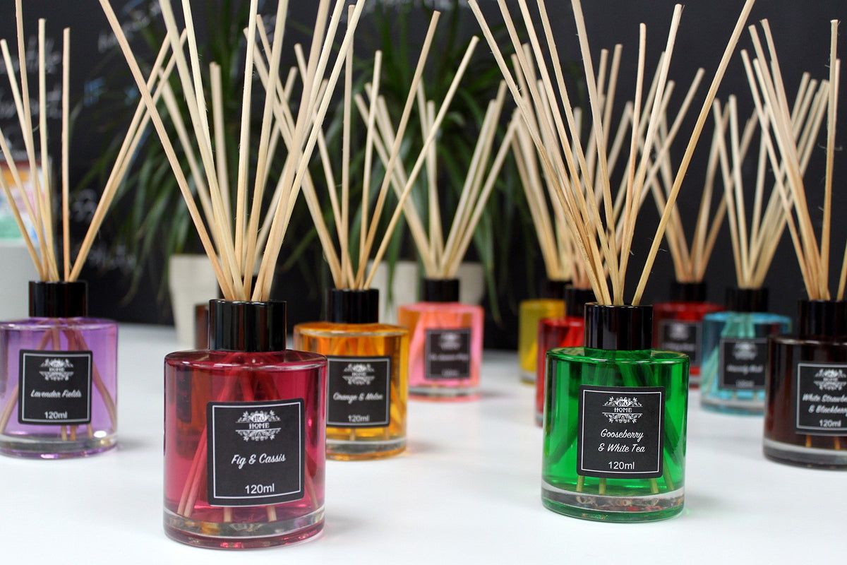 Orange & Melon Essential Oil 120ml Reed Diffuser