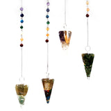 Orgonite Power Chakra Pendulums