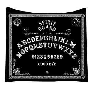 Ouija Spirit Board Blanket Throw