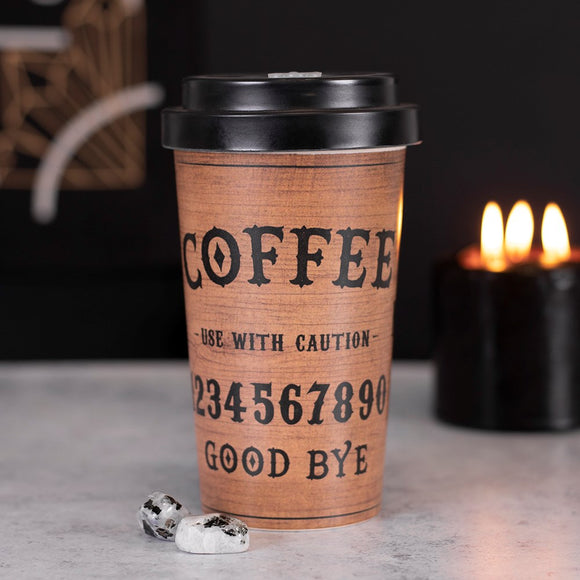 Ouija Talking Board Bamboo Eco Travel Mug