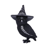 Owlocen Black Owl Figurine 30cm Large