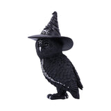 Owlocen Black Owl Figurine 30cm Large