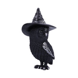 Owlocen Black Owl Figurine 30cm Large