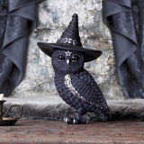 Owlocen Black Owl Figurine 30cm Large