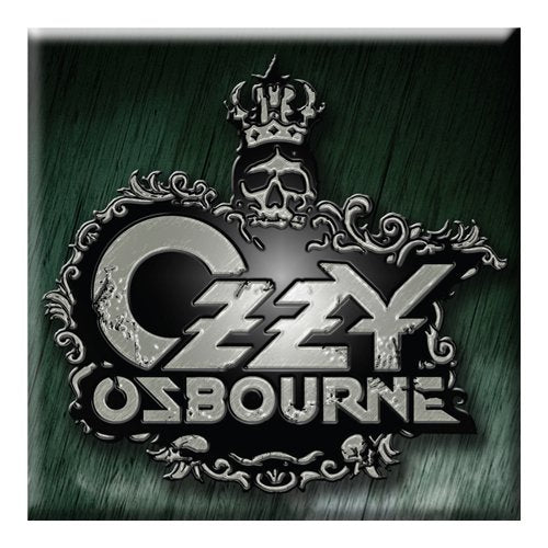 Ozzy Osbourne Fridge Magnet: Crest Logo