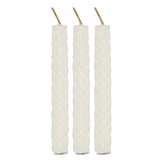 Pack of 6 Cream Beeswax Spell Candles