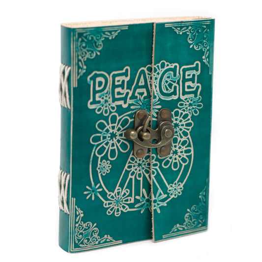 Leather Peace Notebook