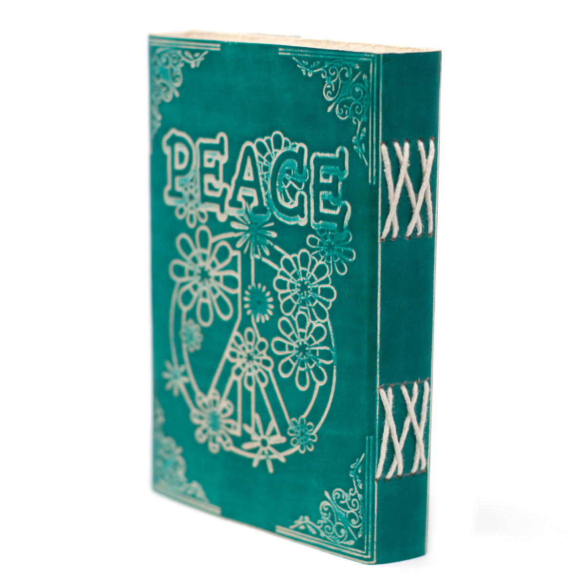 Leather Peace Notebook