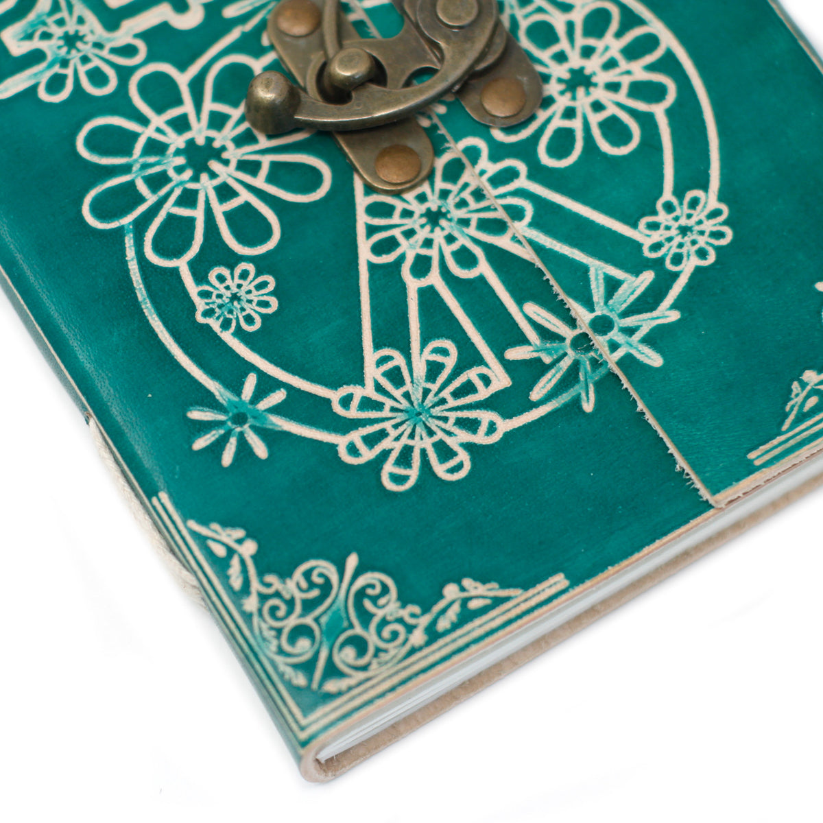 Leather Peace Notebook