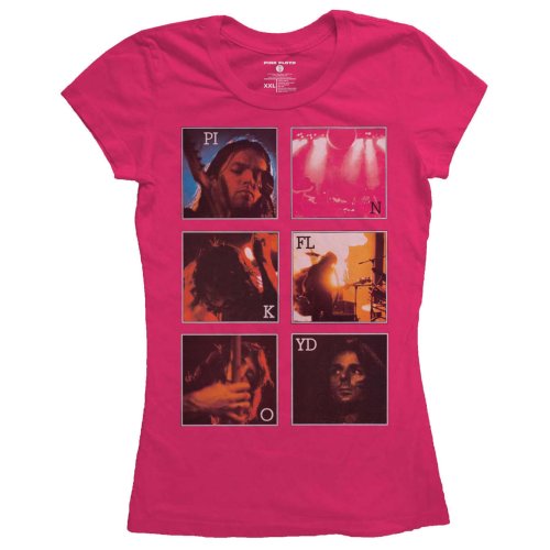 Pink Floyd Ladies T-Shirt: Live Poster Design