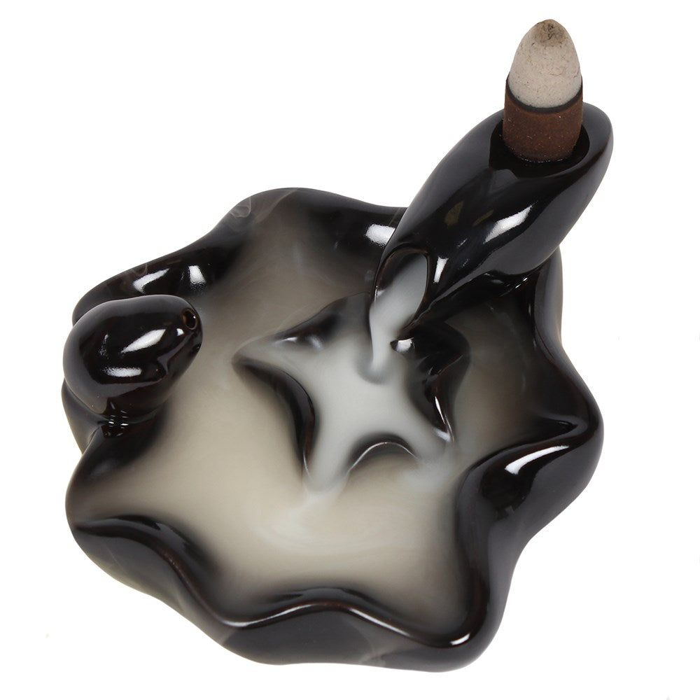 Pool to Pool Black Backflow Incense Cone Burner
