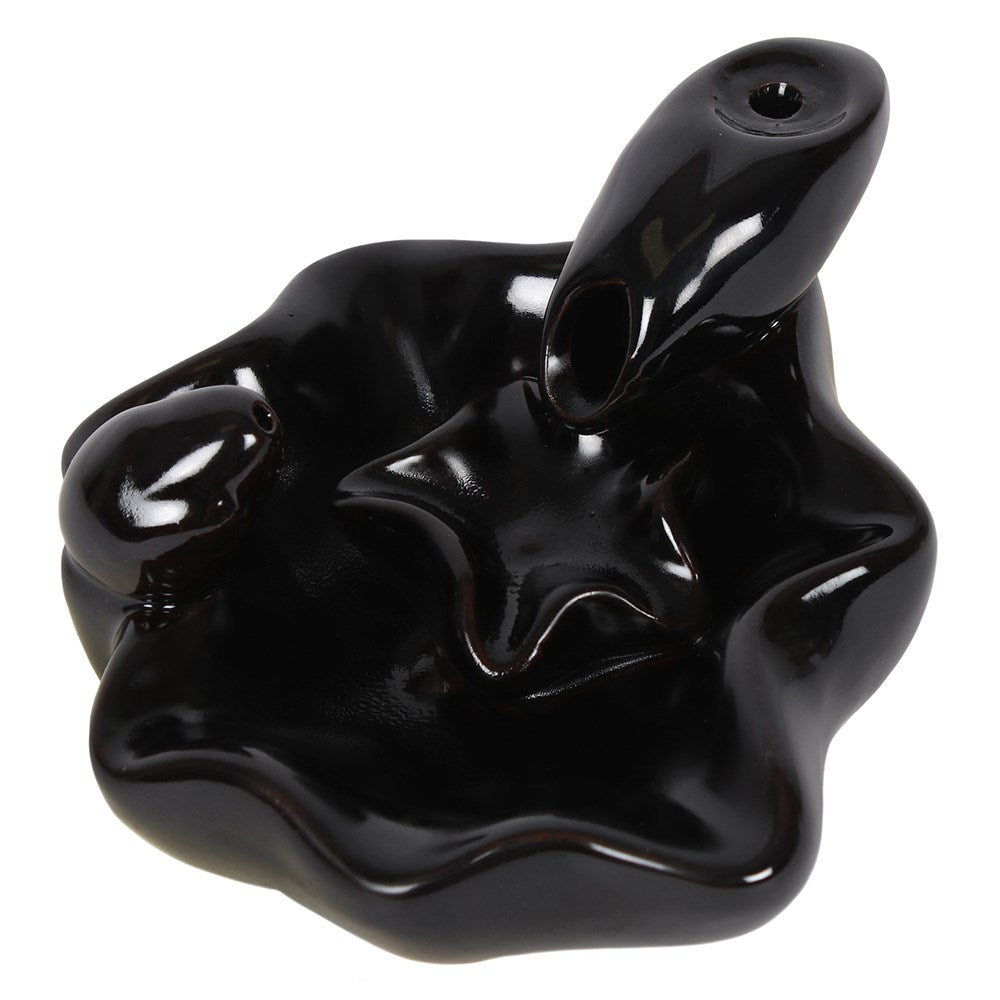 Pool to Pool Black Backflow Incense Cone Burner