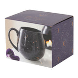 Purple Star Constellation Rounded Mug
