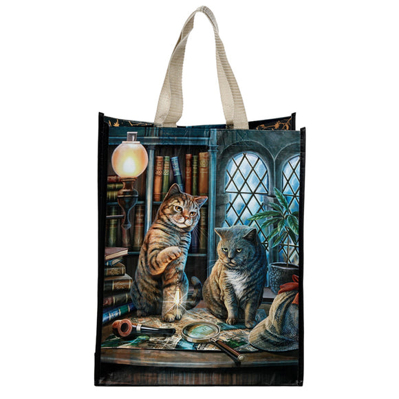 Purrlock Holmes Cat Shopping Bag