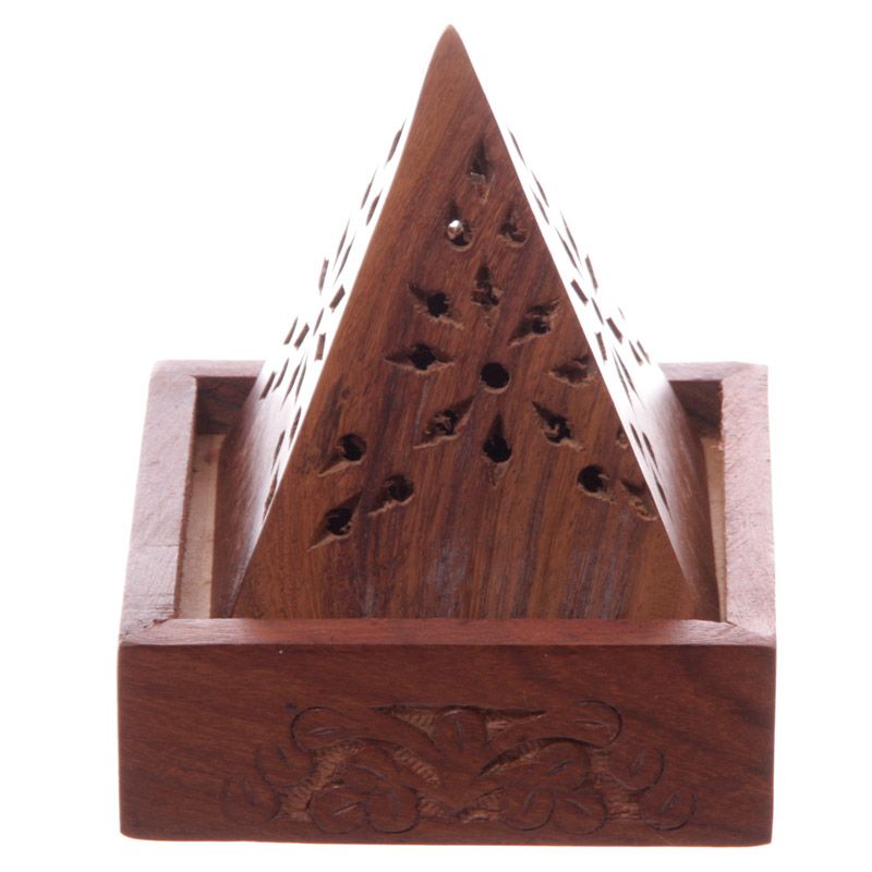 Pyramid Incense Cone Burner