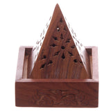 Pyramid Incense Cone Burner