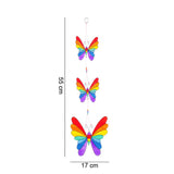 Rainbow Butterflies Suncatcher
