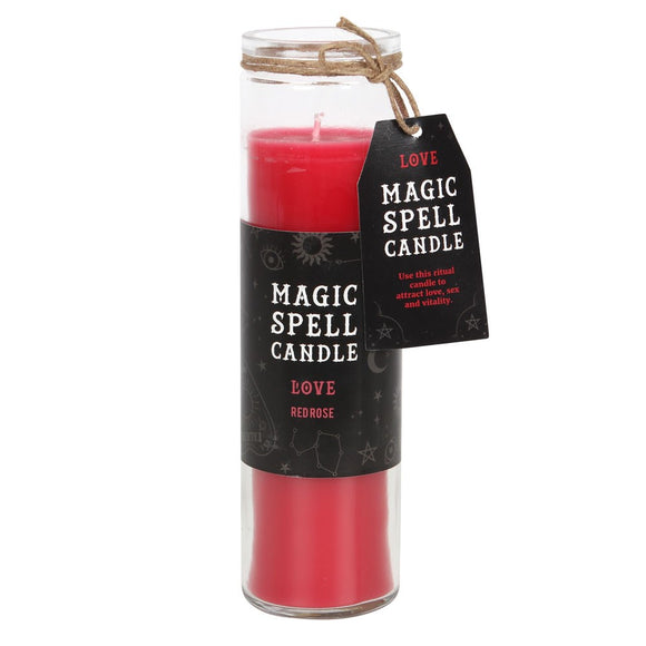 Red Rose 'Love' Spell Candle