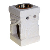 Leaf Sandstone Oil Burner