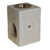 Square Circle Sandstone Oil Burner