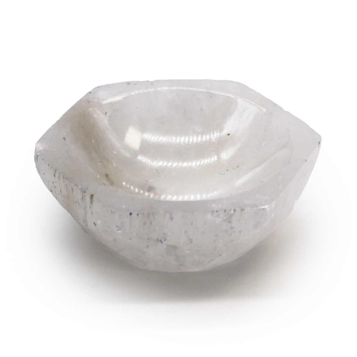 Selenite Crystal Hexagon Bowl